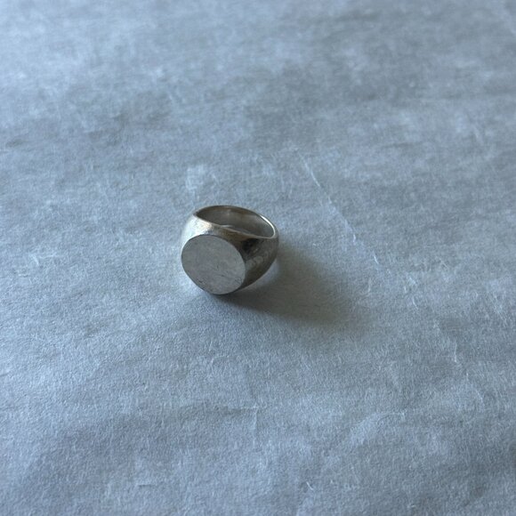 Legier Signet Ring Size 5, Sterling Silver - Picture 1 of 5